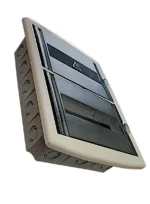 CAJA DIN 20 POLOS EMBUTIR EMANAL - 86/1220