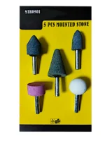 PIEDRA ESMERIL P/TALADRO JUEGO X 5 GRANDE - EVO115CO