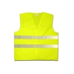 CHALECO VIAL POLIESTER AMARILLO REFLECTIVO - GV-0055