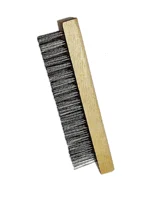 CEPILLO DE ACERO 6X19 DE MADERA SIN MANGO - EVOL0340