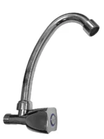 CANILLA 1 AGUA DE METAL PARA PARED - 1003-03