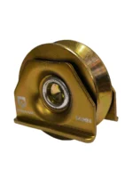 RUEDA P/PORTON ACERO 60MM CANAL V C/SOPORTE DURAMAC - 10161