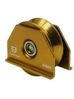 RUEDA P/PORTON ACERO 90MM CANAL V C/SOPORTE DURAMAC - 10164