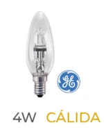 LAMPARA LED VELA SICA 4W E14 CALIDA - 911322