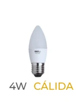LAMPARA LED VELA SICA 4W E27 CALIDA - 911320