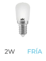 LAMPARA LED PERFUME LUZ FRIA E14 2W ALIC - LAM7709