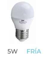LAMPARA LED GOTA 5W E27 FRIA CANDELA - 6798