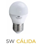 LAMPARA LED GOTA 5W E27 CALIDA CANDELA - 6799