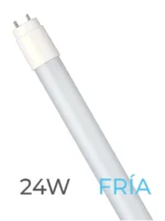 TUBO RECTO LED 24W LUZ FRIA 150CM BAW 2 LADOS - T8G58L24-65