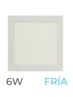LUMINARIA LED SICA DE SOBREPONER 06w FRIA CUADRADA - 911771