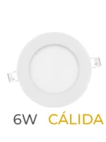 LUMINARIA LED SICA DE EMBUTIR 06w CALIDA REDONDA - 911730