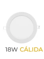 LUMINARIA LED SICA DE EMBUTIR 18w CALIDA REDONDA - 911734