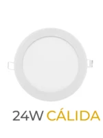 LUMINARIA LED SICA DE EMBUTIR 24w CALIDA REDONDA - 911736