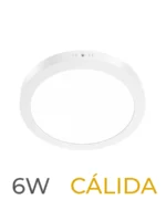 LUMINARIA LED SICA DE SOBREPONER 06w CALIDA REDONDA - 911760