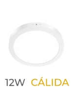 LUMINARIA LED SICA DE SOBREPONER 12w CALIDA REDONDA - 911762