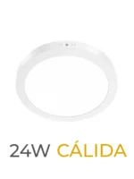 LUMINARIA LED SICA DE SOBREPONER 24w CALIDA REDONDA - 911766