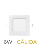 LUMINARIA LED SICA DE EMBUTIR 06w CALIDA CUADRADA - 911790