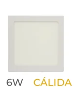 LUMINARIA LED SICA DE SOBREPONER 06w CALIDA CUADRADA - 911770
