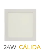 LUMINARIA LED SICA DE SOBREPONER 24w CALIDA CUADRADA - 911776