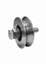 RUEDA P/PORTON ACERO 60MM CANAL V DURAMAC - SC-8060