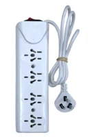 PROLONGADOR 4 TOMAS C/TECLA 1.5 MTS. - J-3299