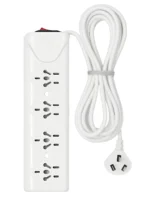 PROLONGADOR 4 TOMAS C/TECLA 5 MTS. - .