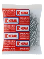 REMACHE DE ALUMINIO 3,5x25 SOBRE x 100 CABEZA NORMAL RERAR - RES3525A