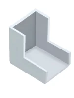 ACCESORIO PARA CABLE CANAL 18X21 CODO EXTERNO - KL04197N