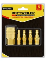 ACOPLE RAPIDO PARA COMPRESOR x 5 EN BLISTER - EVOL1802