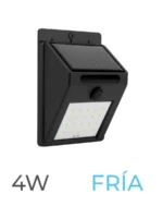 REFLECTOR LED SOLAR 04W IP-65 LUZ FRIA  - 7387
