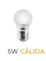 LAMPARA LED GOTA 5W E27 CALIDA ALIC - LAM8880