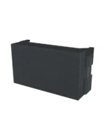 LLAVE EMBUTIR JELUZ PLATINUM TAPON CIEGO NEGRO - 80092