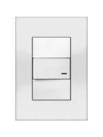 LLAVE EMBUTIR JELUZ TAPA 5X10 PLATINUM BLANCA - 45098/2