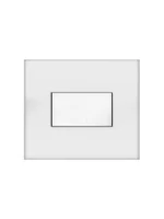 LLAVE EMBUTIR JELUZ TAPA 5X5 PLATINUM BLANCA - 45099/2