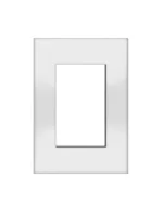 LLAVE EMBUTIR JELUZ TAPA 5X10 ESSENZA BLANCA - 50098/2