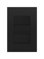 LLAVE EMBUTIR JELUZ TAPA 5X10 ESSENZA NEGRA - 50098/8