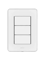 LLAVE EMBUTIR JELUZ TAPA BASTIDOR 5X10 MITO BLANCA / BLANCA - 3002/2