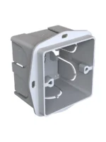 CAJA DE PVC 5X5 EMBUTIR MIGNON JELUZ - CJE020