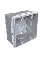 CAJA DE PVC 10X10 EMBUTIR JELUZ - CJE022