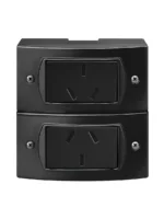 LLAVE EXTERIOR JELUZ 2 TOMAS NEGRO  - 50413/13