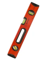 NIVEL DE 40CM ALUM. ROJO C/APOYO RECTIFICADO - EVOL0215