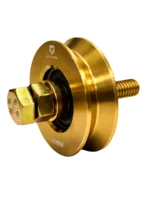 RUEDA P/PORTON ACERO 60MM CANAL V DURAMAC - 10151