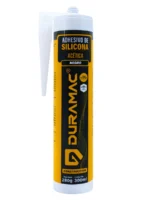 SILICONA ACETICA DURAMAC 300ML NEGRA - 10301
