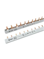PUENTE DE UNION TIPO PIN AISLADO 2P 18 MODULOS 80/100A - 64832