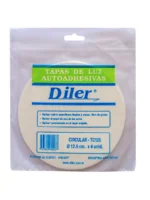 TAPA AUTOADHESIVA REDONDA 9X9 DIAM 12,5cm x 4 unid. - TC125