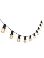 GUIRNALDA EXTERIOR 10MTS CON 12 LAMPARAS CANDELA - 7889