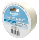 CINTA DE PAPEL CANDELA 48mm X 50m BLANCA - 7640