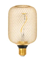 LAMPARA LED MESH AMBER CUBO 4W CALIDA - 7923