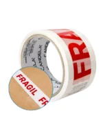 CINTA DE EMBALAR FRAGIL BLANCA CANDELA  x30mts - 7945