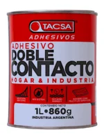 ADHESIVO DOBLE CONTACTO 1LT / 860G TACSA - PTACONTA005